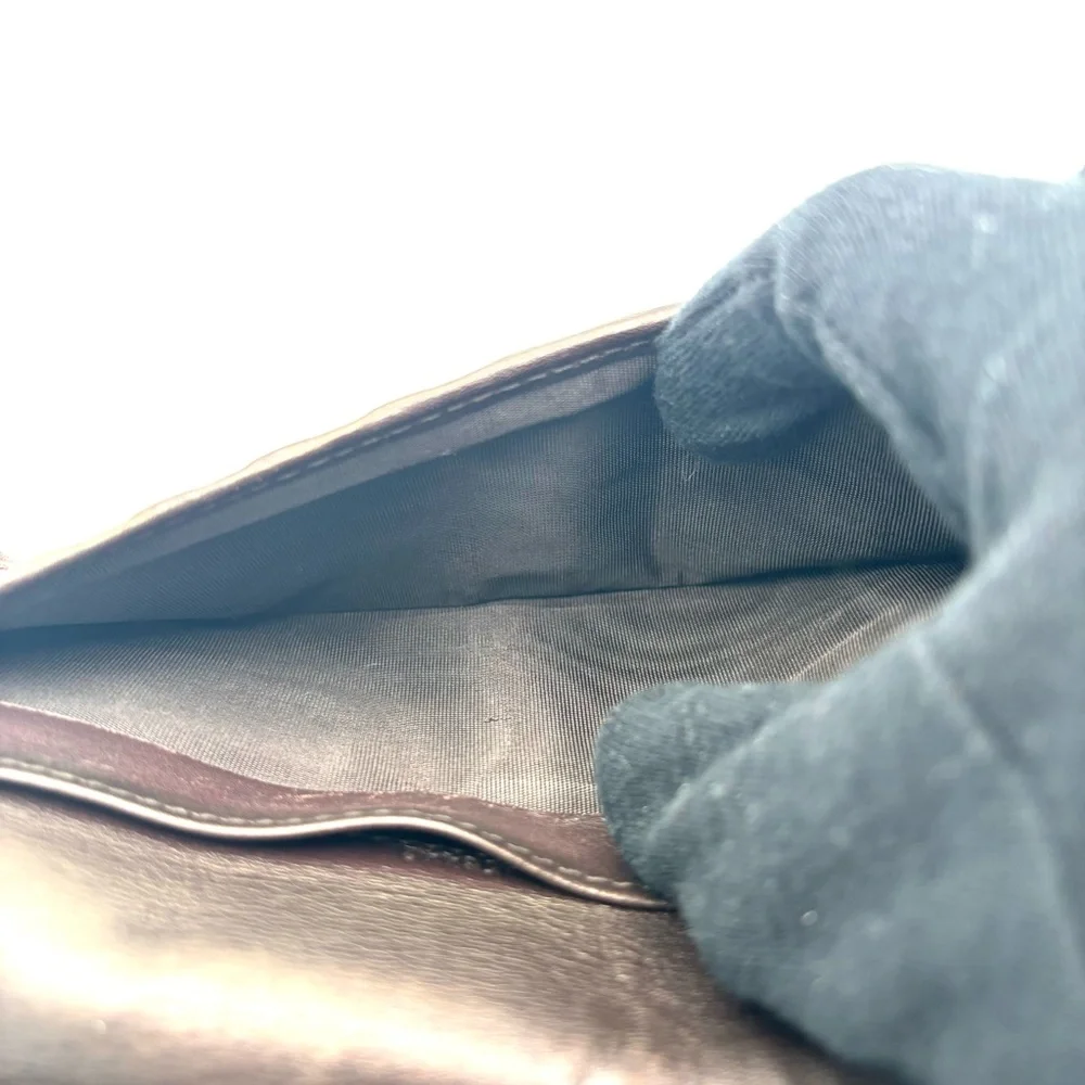 Gucci Dark Brown Leather Wallet